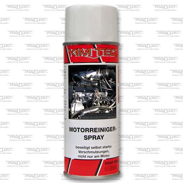 KIM-TEC Motorreiniger-Spray transparent, Dose 400ml, Auto Motor Reiniger Spray
