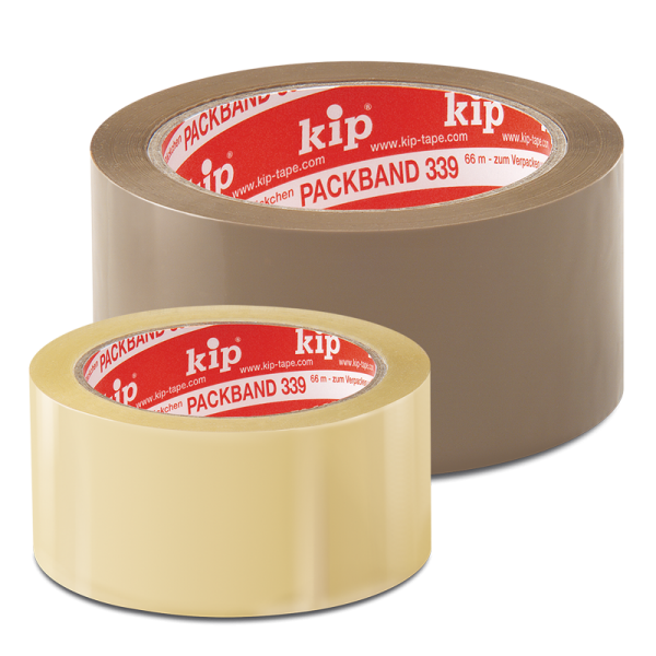 KIP 339 PVC-Packband 50 mm x 66 m