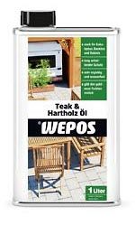 WEPOS Teak & Hartholz Öl 1 Liter