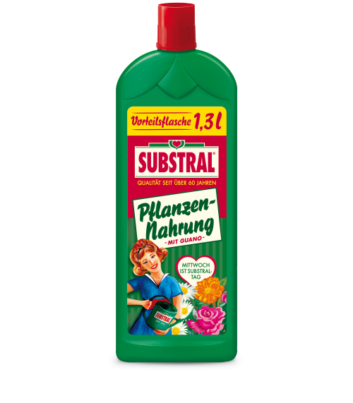 SUBSTRAL® Pflanzen-Nahrung mit Guano 1,3l