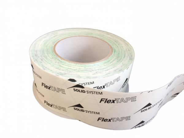 Flex-Tape Klebeband für Dampfbremse Dampfsperre Dämmung Größe: 25m x 60mm