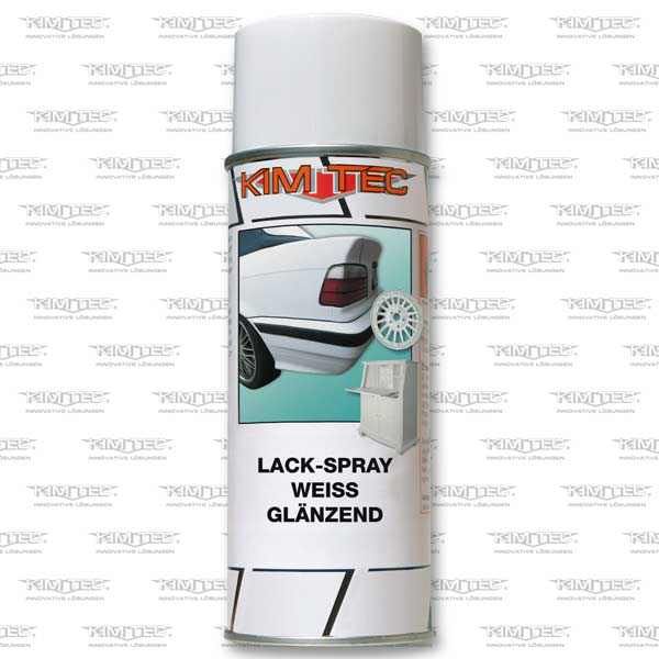 KIM-TEC Lack-Spray weiß-glänzend, 400 ml