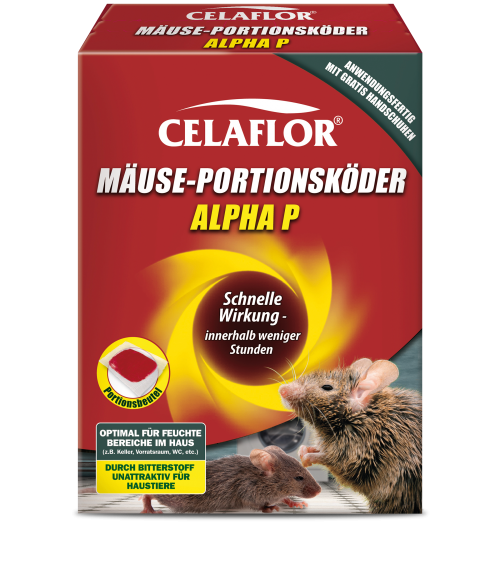 CELAFLOR® Mäuse-Portionsköder Alpha P