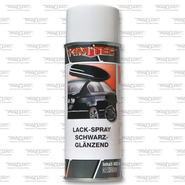 KIM-TEC Lack-Spray schwarz-glänzend, 400 ml