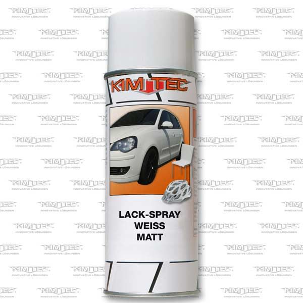 KIM-TEC Lack-Spray weiß-matt, 400 ml