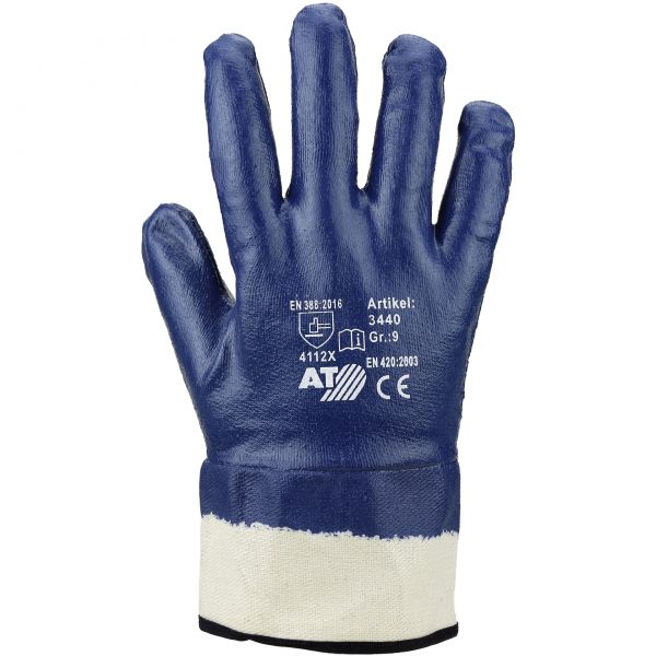 Nitril-Handschuh blau 3440 Gr. 9
